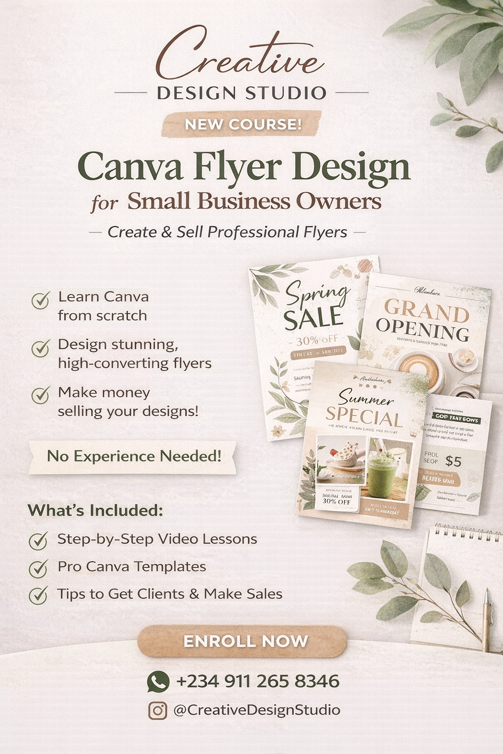 “Professional Flyer & Digital Design for Businesses & Creators”
